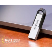 闪迪(SanDisk)32GB USB3.0 U盘 CZ73酷铄 银色 读速150MB/s