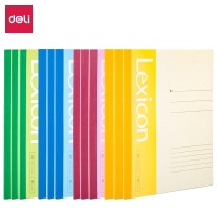 得力（deli） 无线装订软抄本笔记本子记事本 办公文具 12本30页A5 7650