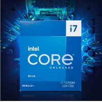 英特尔(Intel) i7-13700KF 13代 酷睿 处理器 16核24线程 睿频至高可达5.4Ghz 30M三级缓存 台式机CPU