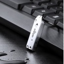 爱国者（aigo）64GB USB2.0 U盘 U268迷你款 银色