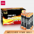 得力（deli）5号电池碱性干电池24粒/盒
