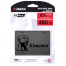金士顿(Kingston) 480GB SSD固态硬盘 SATA3.0接口 A400系列 读速高达500MB/s