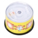 啄木鸟 CD-R 盘面可打印系列 52速 700M光盘/刻录光盘/空白光盘/刻录碟片 桶装50片 刻录盘