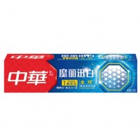 中华 魔丽迅白金纯牙膏 冰晶双重薄荷牙膏100g
