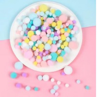 毛球diy绒球材料混色混合