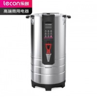 乐创（lecon） LC-HD300B 豆浆机 商用全自动加热预约免过滤智能面板 15L