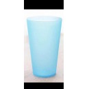 大容量彩色杯子塑料杯子刷牙杯蓝色400ml