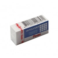 派通（Pentel）ZEH03 白色橡皮擦 制图橡皮擦 高聚物集屑橡皮 4块装
