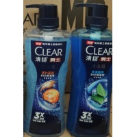 清扬（CLEAR）男士洗发沐浴套装沐浴露600g+洗发水500g 1套