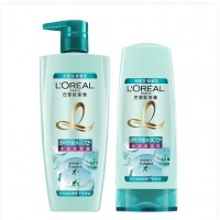 欧莱雅透明质酸洗护套装洗发水700ml+护发素400ml