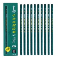 中华101 4H绘图铅笔 12支