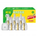 榄菊 电蚊香液33ml*6瓶300晚+加热器无香驱蚊电热蚊香液电蚊香驱蚊液