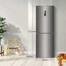 Haier/海尔冰箱 272升双变频风冷无霜两门家用节能小型电冰箱 双门大容量 BCD-272WDPD