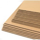 纸板硬纸板手工diy材料厚瓦楞纸板7层EBA瓦【厚8mm】 50X50cm【10张】