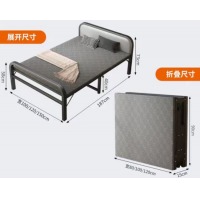 CX折叠床简易床 宽1.2m