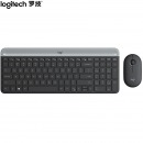 罗技（Logitech）MK470 键鼠套装 无线键鼠套装 超薄 全尺寸 星空灰 带无线2.4G接收器