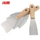 冰禹 BJ-852 木柄铲刀不锈钢油灰刀铲子 5CM