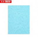 信发（TRNFA）彩纸浅蓝色皮纹纸A4/230g（100张/包）
