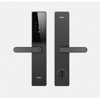 海尔（Haier）电子智能门锁 T15 曜石黑【基础款】