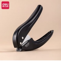 得力(deli)φ6mm可打10页手握式省力单孔打孔器打孔机 颜色随机0115