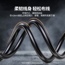 山泽光纤HDMI线2.0版 4K60Hz发烧级高清线 电脑电视投影仪家庭影院3D视频线工程装修连接线20米XGH20