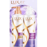 力士(LUX)玻尿酸 水润丝滑 留香胶原蛋白 洗发水500g+精华素500g