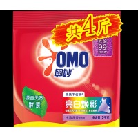 奥妙洗衣粉衣物护理剂组合装深层洁净经济补充装家用实惠 亮白焕彩洗衣粉2000g