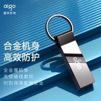 爱国者（aigo）64GB USB3.2 高速读写U盘 U310 Pro  金属U盘 读速