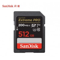 闪迪（SanDisk）512GB SD存储卡 C10 至尊高速版内存卡 捕捉全高清 数码相