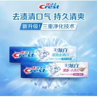 佳洁士 3D炫白双效牙膏90克