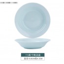影青韩汤盘 7.5英寸 18.8cm