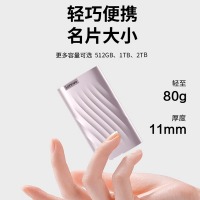 联想（Lenovo ）1TB 移动固态硬盘（PSSD）PS6 Type-c USB 3.1