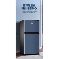 志高（CHIGO）76升小冰箱 双门宿舍租房小户型家用 冷藏冷冻双开门 迷你电冰箱节能保鲜