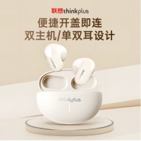 联想（Lenovo）无线蓝牙耳机LP19 米白