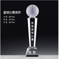 鹤彩晨 篮球奖杯 大号 30*7cm