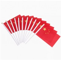 8号国旗14*21cm带杆 100面/包