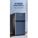 志高（CHIGO）76升小冰箱 双门宿舍租房小户型家用 冷藏冷冻双开门 迷你电冰箱节能保鲜冰箱BCD-76A138D 星空灰