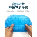 海氏海诺医用一次性医生帽手术室护士圆帽防尘工作头套无纺布外科男女帽子 条帽 50只/袋