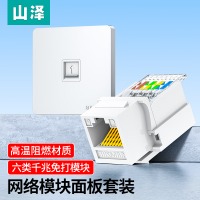 山泽网线面板和模块SZ-MBT08