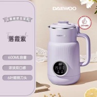 大宇破壁机家用豆浆机全自动小型多功能免过滤 紫色600ml