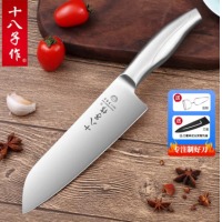 十八子作 加长款全不锈钢多用刀（刀套+削皮刀）