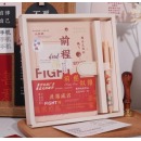 笔记本本子文具礼盒套装记事日记本手账本