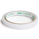 得力（deli）30405 棉纸双面胶 12mm*10y