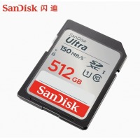 闪迪sd卡512g内存卡 高速相机摄像机大卡 佳能尼康索尼松下存储卡