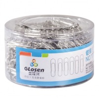 金隆兴（Glosen）1019 镀镍回形针曲别针200枚29mm 装订文具