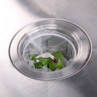 拜杰厨房水槽过滤网200只装下水道水池洗碗池洗菜盆地漏网垃圾漏网兜
