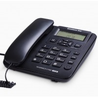 齐心 T330 电话机 多功能免提 黑色