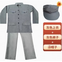 国标 中山装 175cm 灰色
