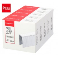 齐心 B3056-X 厚层订书钉(23/23 210页)  1000枚/盒
