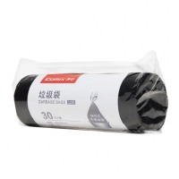 齐心 L229垃圾袋45*55cm 30个/卷 黑
